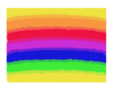 Regenbogen Fotografie-Druck von Vicky Brago-Mitchell