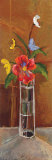 Red Intensity II Poster av Rebecca Burton Red Intensity II Poster av Rebecca Burton