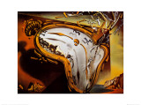 Montre molle au moment de la première explosion, 1954 Posters par Salvador Dalí