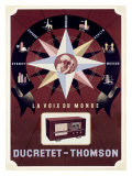 Ducretet-Thomson French Radio Giclee Print