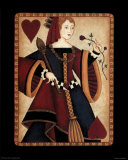 Queen of Hearts Posters by Abigail Kamelhair