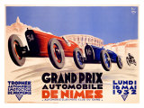 Grand Prix de Nimes, 1932 Giclee Print