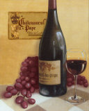 Chaleauneuf Du Pape Art by David Marrocco