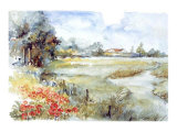 Landschappen III Poster av Coraline Boomsma