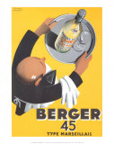 Berger 45 Posters by Roland Ansieau