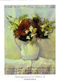 Arrangement in White II Posters by Deborah Chabrian Arrangement in White II Posters by Deborah Chabrian