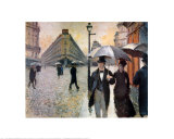Paris, a Rainy Day, 1877 Prints by Gustave Caillebotte