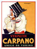 Vermuth Carpano, Unico de Torino Giclee Print by Achille Luciano Mauzan