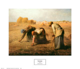 Les glaneuses, 1857 Posters par Jean-François Millet