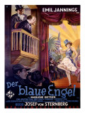Marlene Dietrich Blue Angel Movie Poster ジクレープリント - ヘルマン・