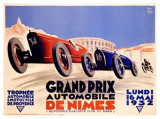 Grand Prix de Nimes, 1932 Giclee Print
