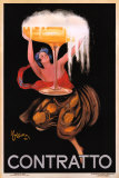 Contratto (edición limitada) Póster por Leonetto Cappiello