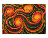 Four Suns Giclee Print by Jonna L Harris