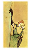 Yvette Guilbert Taking Curtain Call Giclee Print by Henri de Toulouse-Lautrec
