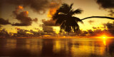 Aitutaki-Lagune – Cookinseln Poster von Peter Hendrie