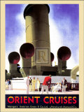 Orient Cruises Poster par Andrew Johnson