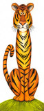 Tiger Prints by Lesley Hallas