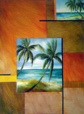 Tropical Breeze I Posters