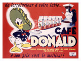 Cafe Donald Giclee Print