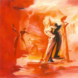 Romance in Red I Posters par Alfred Gockel