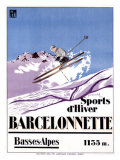 Barcelonnette Giclee Print