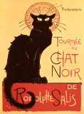 Tournée du Chat Noir, c.1896 Art Print por Théophile Alexandre Steinlen