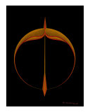 Sagittarius, November 22-December 21 Giclee-trykk av Richard Bromley Sagittarius, November 22-December 21 Giclee-trykk av Richard Bromley