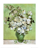 Vincent van Gogh - A Vase of Roses, c.1890 - Tablo
