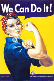 We Can Do It! (Rosie the Riveter) Poster by J. Howard Miller