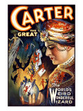 Carter the Great Magician Wizard Giclee Print