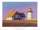 Sunset On Race Point Posters by Rob Brooks