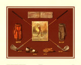 Equipo de golf antiguo Póster por Ruane Manning