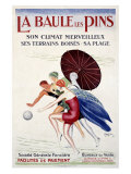 La Baule les Pins Lámina giclée por Leonetto Cappiello La Baule les Pins Lámina giclée por Leonetto Cappiello
