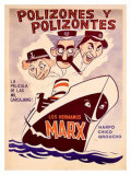 Marx Brothers, Polizones y Polizones Giclee Print