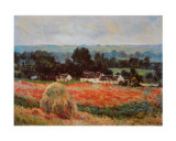 La Meule de Foin a Giverny Print by Claude Monet