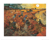 The Red Vineyard at Arles, c.1888 Print by Vincent van Gogh