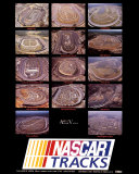 Pistes de Nascar Posters par Mike Smith