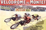 Vélodrome du Montet reproduction procédé giclée par Marcellin Auzolle