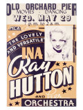 Ina Ray Orchestra Giclee Print