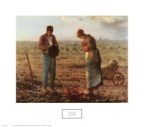 L'Angélus Affiches par Jean-François Millet