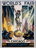 Feira Mundial de Chicago, 1933 Pôsters por Glen C. Sheffer Feira Mundial de Chicago, 1933 Pôsters por Glen C. Sheffer