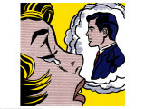 En pensant à lui Affiches par Roy Lichtenstein