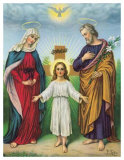 Jesus Maria Joseph Poster
