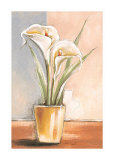 White Callas Posters por Vitor Vivaldi