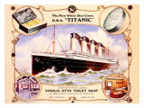 White Star Liner, The Titanic Giclee Print