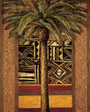 African Evening II Prints by Andre Mazo