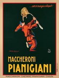 Maccheroni Pianigiani, 1922 Póster por Achille Luciano Mauzan Maccheroni Pianigiani, 1922 Póster por Achille Luciano Mauzan