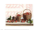 Strawberry Time Prints by Pauline Eblé Campanelli
