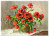 Mohnblumen Láminas por E. Kruger Mohnblumen Láminas por E. Kruger