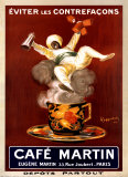 Cafe Martin 1921 Poster von Leonetto Cappiello